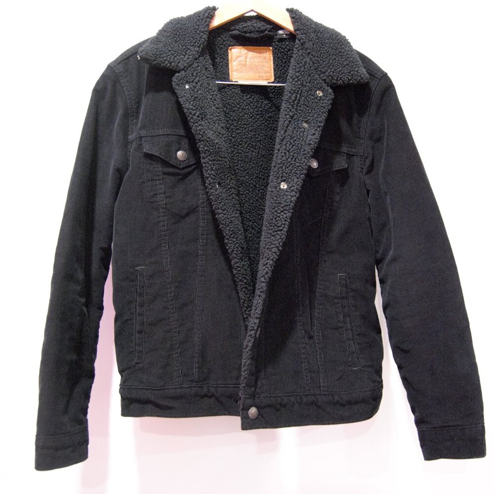 Levi's Men's M Corduroy Trucker Sherpa Jacket